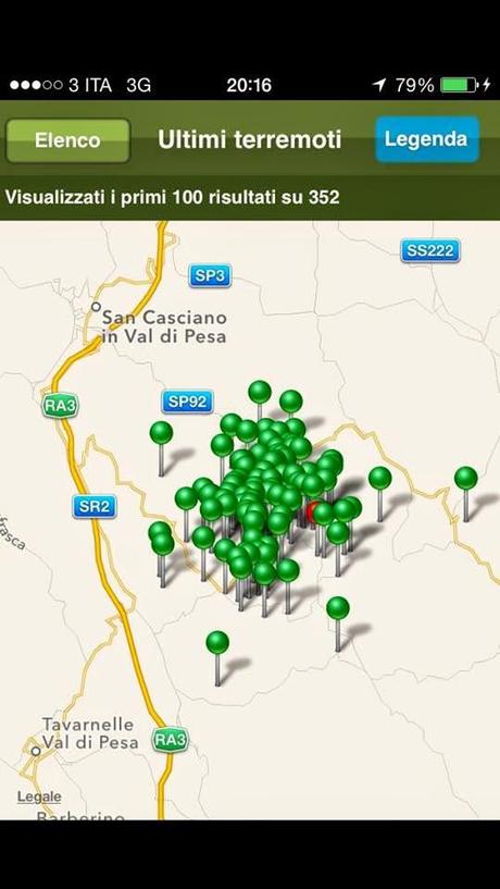 TERREMOTI NEL CHIANTI