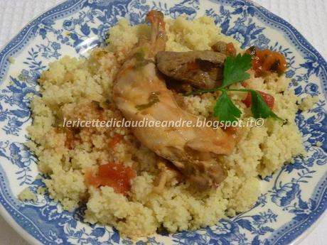 Coniglio in umido con cous cous