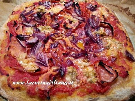 Pizza all'olio a lievitazione naturale