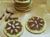 Cinq centimes biscuits biscotti zucchero guarniti burro arachidi Senegal