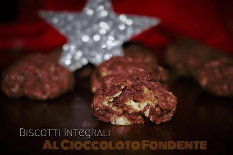 Biscottini Integrali Al Cioccolato Fondente #BiscottiTour4