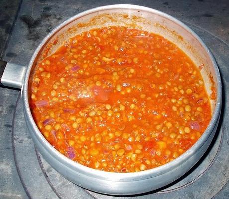 Zuppa di lenticchie e zucca