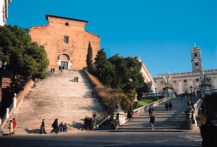 Passeggiate romane: guardando il Campidoglio