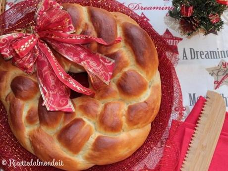 Ghirlanda di pane di Natale