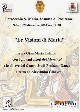 AVVENIMENTI NATALIZI: Centrostudi Danza Positano & I Murattori  sull' Ave Maria di Shubert .