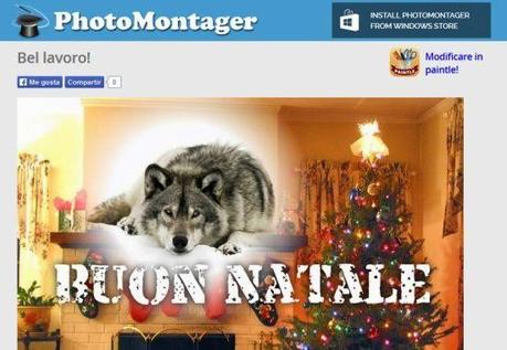 I tuoi fotomontaggi di Natale su PhotoMontager