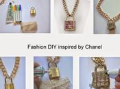 create Fashion necklace inspired CHANEL!