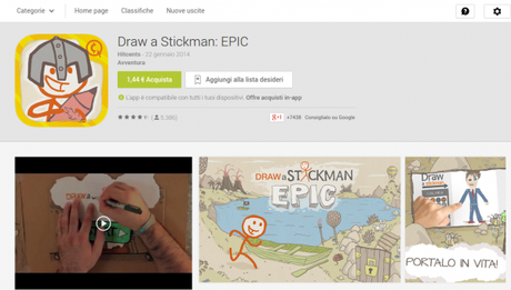 Draw a Stickman  EPIC   App Android su Google Play