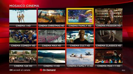 Sky Cinema HD e Sky 3D