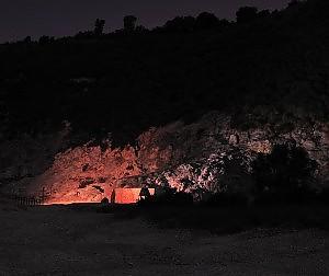 visita guidata solfatara di notte