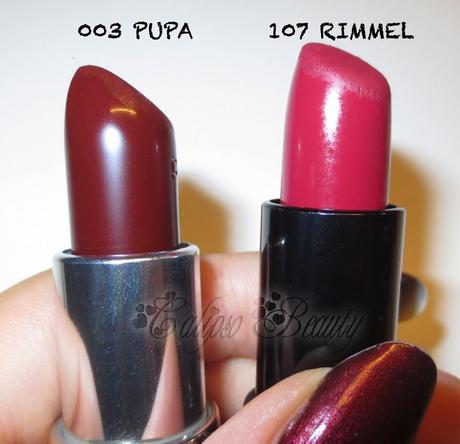 Review Pupa Vamp!Cream Eyeshadow 002 & I'm Pupa 003 (Paris Experience Collection)