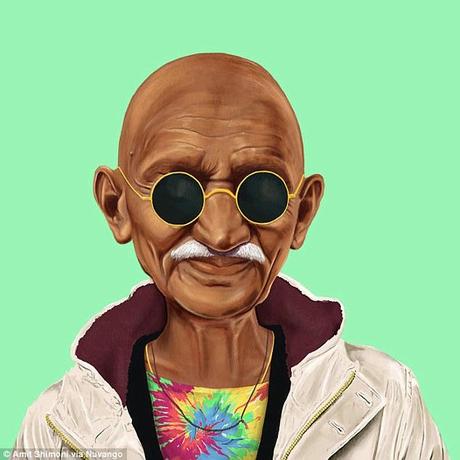 Hipstory - Mahatma Gandhi
