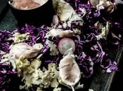 ColeSlaw invernale maionese rosata all'umeboshi Winter coleslaw with pink umeboshi mayonnaise