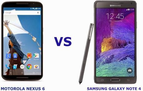 Samsung Galaxy Note 4 vs Motorola Nexus 6: video confronto in italiano