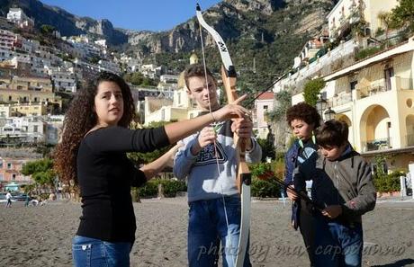 GIOCHI sotto l'ALBERO: TIRO CON l'ARCO