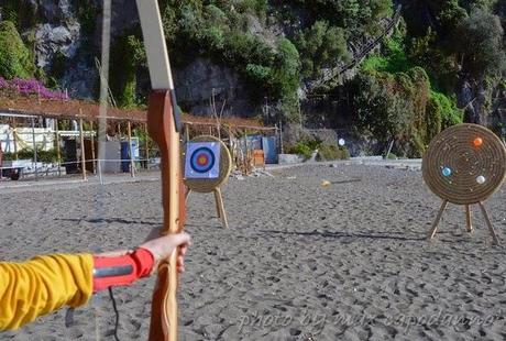 GIOCHI sotto l'ALBERO: TIRO CON l'ARCO