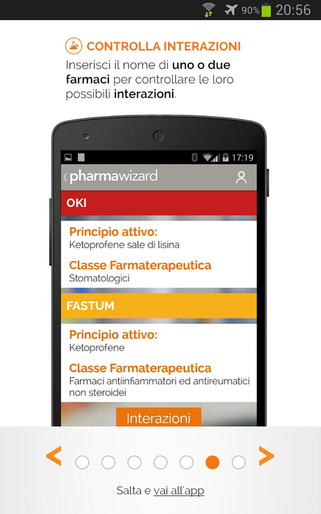 Pharmawizard: l'app con il database completo dei farmaci da banco in vendita in Italia e molto di piu'...