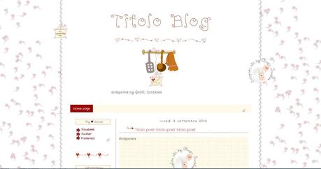 Tema Esclusivo per Blog nr. 16-2014-Pixel Art per Food Blogger