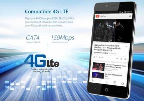 Elephone P6000: rete 4G e Android 5.0 Lollipop ad un prezzo scontato