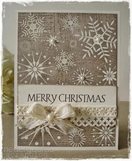 NATALE STA ARRIVANDO: BIGLIETTI AUGURALI CON PATTERNS E TEXTURES DA PINTEREST