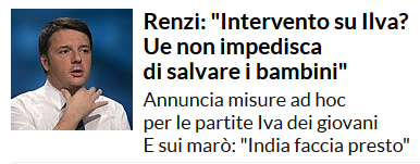 Mai così in basso il populismo di Renzi. Quest'uomo è disperato