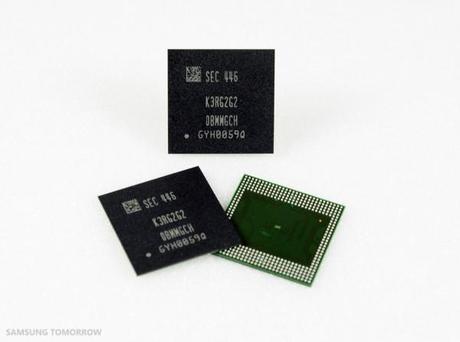 Samsung inizia la produzione dei moduli RAM da 4 GB per smartphone 2