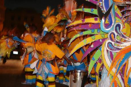 Un particolare del Junkanoo Festival