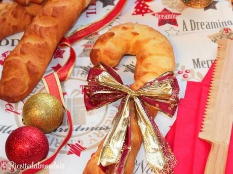 Bastoncini di pane di Natale