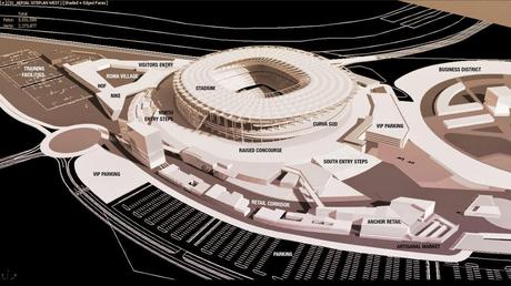 (IMMAGINI) #StadiodellaRoma, nuove immagini rilasciate da Dan Meis