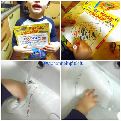 Magic Sticker - Il foglio magico da colorare all'infinito