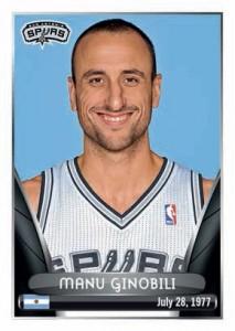 M. Ginobili – Immagine fornita da Panini SPA (https://www.facebook.com/panininba)