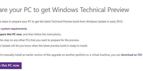 [Guida] Prepare Windows 7/8.1 ed installare Windows 10 Preview tramite Windows Update [Download]