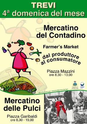 A Trevi Mercato del Contadino e Mercato delle “Pulci” Natale Insieme, Sensational Umbria, Fabbrica Lucarini