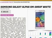 Promozione Samsung Galaxy Alpha euro
