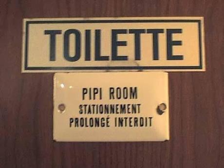 La toilette, per favore?