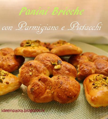 Panini Brioche con Parmigiano e Pistacchi