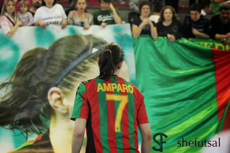 Amparo Jimenez Lopez, ex-capitano della Ternana, quest'anno punta di diamante del Montesilvano