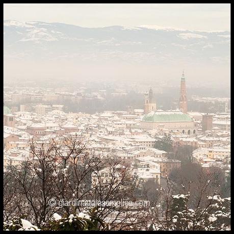 Vicenza innevata