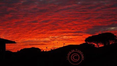 ...un cielo che toglie il respiro...e lascia un sorriso di gioia