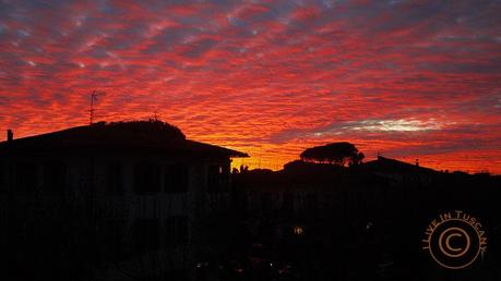 ...un cielo che toglie il respiro...e lascia un sorriso di gioia