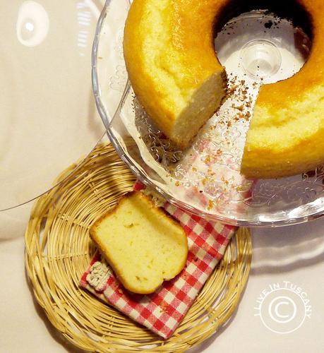 Ciambellone olio e limone, senza burro, nel fornetto Versilia