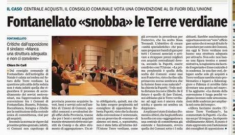 La rapida agonia dell'Unione Terre Verdiane