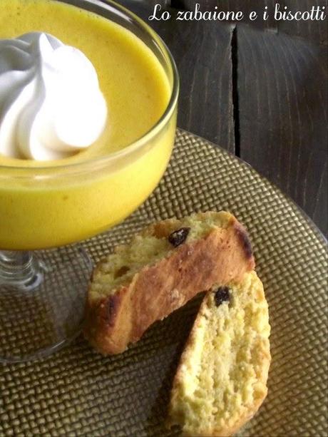 Lo zabaione e i biscotti...confuso e felice