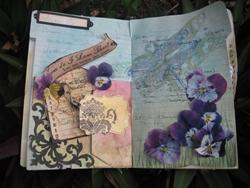 Fiori secchi, altered art