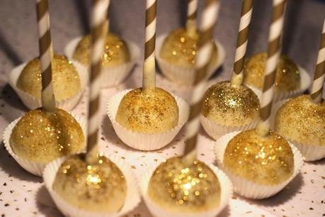 i CAKE POPS di CAPODANNO (per un 2015.. d'oro!)