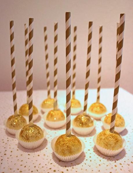 i CAKE POPS di CAPODANNO (per un 2015.. d'oro!)