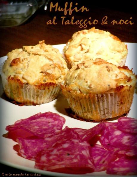 MUFFIN al taleggio e noci