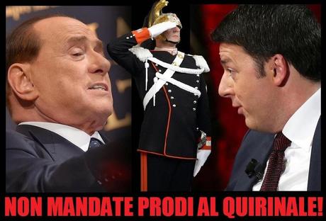 Non mandate Prodi al Quirinale!