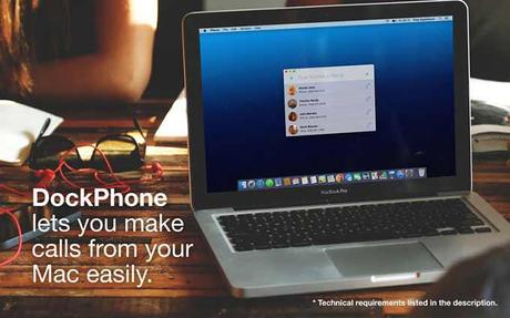 Con DockPhone puoi effettuare telefonate su Mac bypassando FaceTime