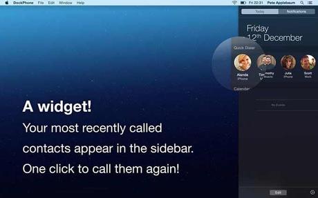Con DockPhone puoi effettuare telefonate su Mac bypassando FaceTime